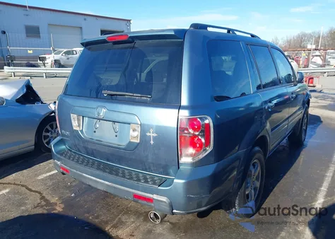 2006 Honda Pilot Ex-L z USA, uszkodzony, nr VIN 5FNYF28566B052448